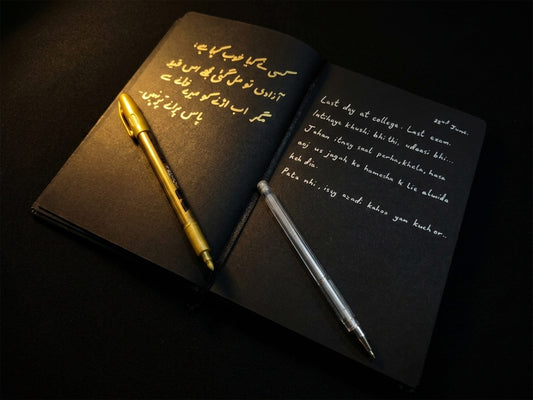 Unfiltered Black Diary Set
